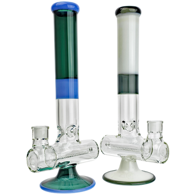 16" Two-Tone Footed Inline