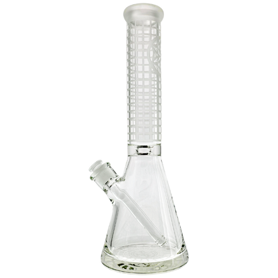 15" Assorted Deep Etch w/ Heavy Base & Elephant Joint Beaker