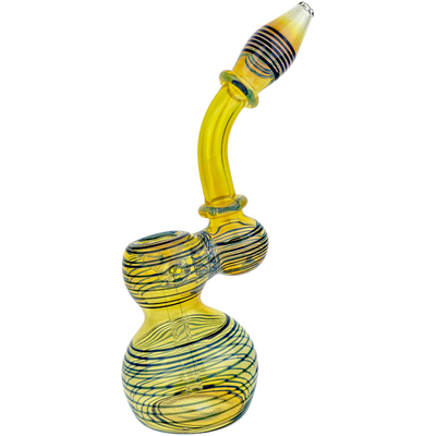 7″ Color Line Wrap Fume Bubbler