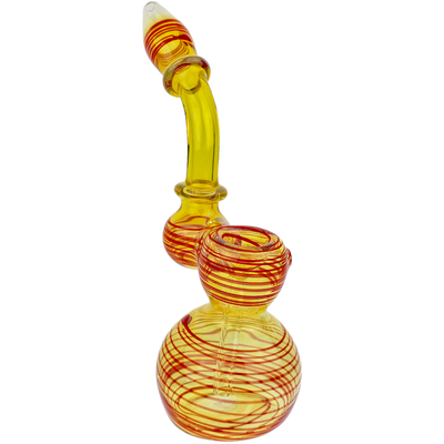 7″ Color Line Wrap Fume Bubbler