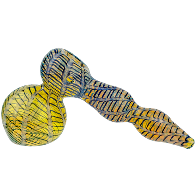 7.5" Fume Wrap & Rake Hammer Bubbler - alternate angle