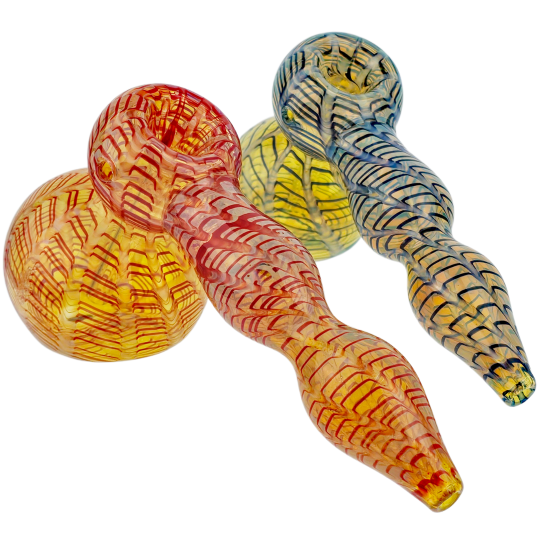 7.5″ FUME WRAP & RAKE HAMMER BUBBLER