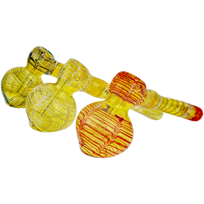 7″ FUME WRAP & RAKE MOUTH/BODY HAMMER BUBBLER