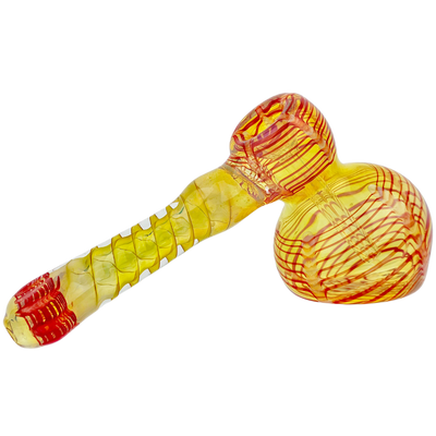 7″ Fume Wrap & Rake Mouth/Body Hammer Bubbler