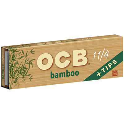 OCB Bamboo 1 ¼  Papers + Tips