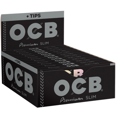 OCB Premium Slim Papers + Tips