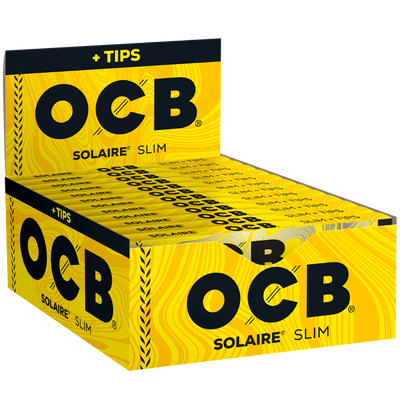OCB Solaire Slim Papers + Tips