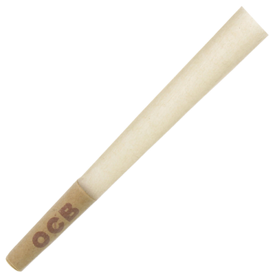 OCB Unbleached 1 ¼ Cones – 6 Count / 24 Packs - detail view