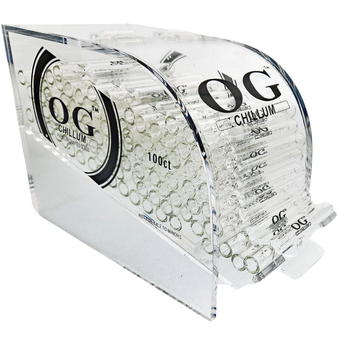 3.5″ OG CHILLUM 100 PACK W/ DISPLAY