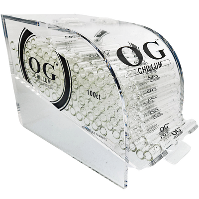 3.5″ OG CHILLUM 100 PACK W/ DISPLAY