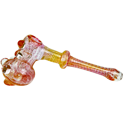 7.5″ Oregon Made Glass Hammer Bubbler – Made in USA – $35.00