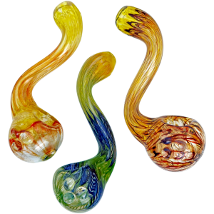 5.5″ OREGON MADE GLASS SHERLOCK PIPE – MADE IN USA