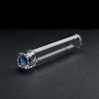 Editorial product photography on charcoal slate