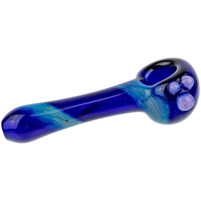 4″ Phil Cobalt Fume Hand Pipe – Made in USA