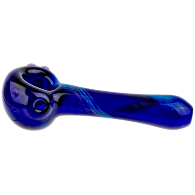 4″ Phil Cobalt Fume Hand Pipe – Made in USA
