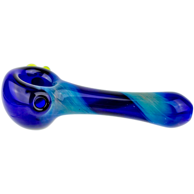 4″ Phil Cobalt Fume Hand Pipe – Made in USA