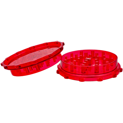 3" Plastic Grinder - detail view