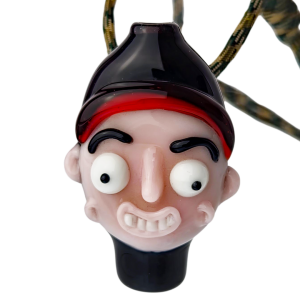 2.5″ PEASELBURG RICK & MORTY CHILLUM PENDANT