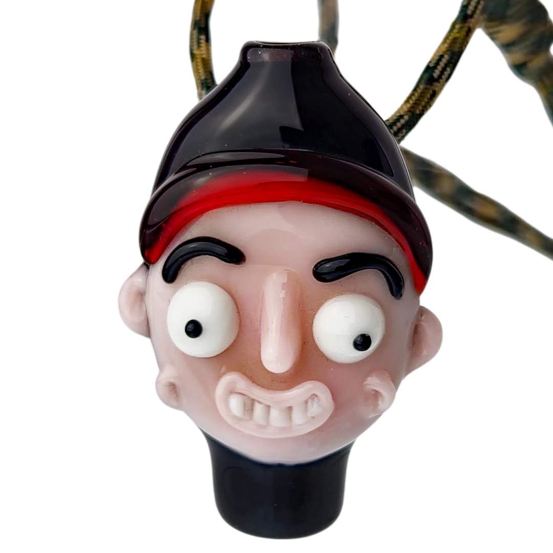 2.5″ PEASELBURG RICK & MORTY CHILLUM PENDANT