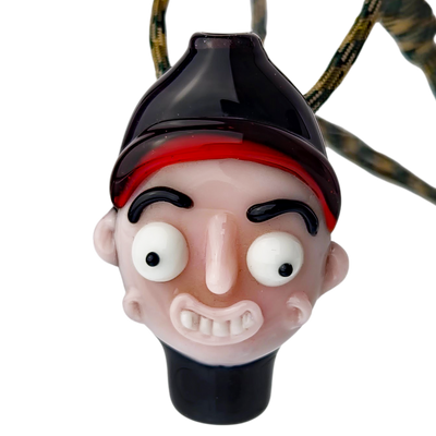 2.5″ PEASELBURG RICK & MORTY CHILLUM PENDANT