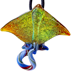 2″ PEASELBURG DICHRO STINGRAY PENDANT
