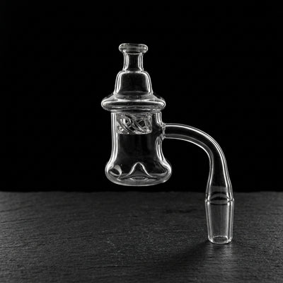 Editorial product photography on charcoal slate