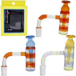 2″ 14 M 90° TWO-TONE ETCHED ENCALMO BANGER BOX SET by Quartz