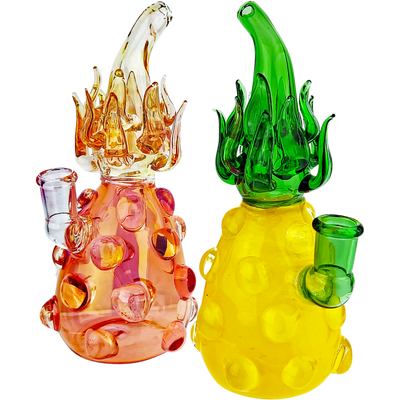 8" Sculpted Pineapple Rig - product photo