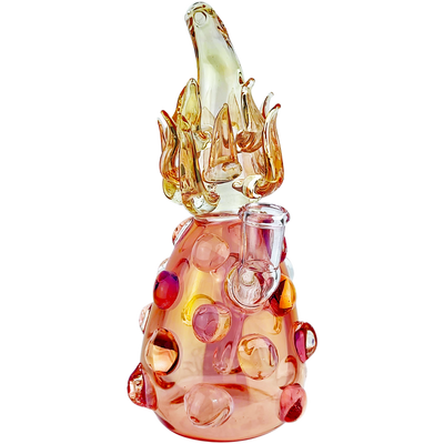 8" Sculpted Pineapple Rig - scale reference