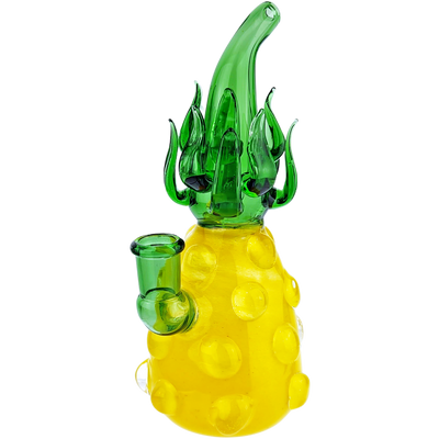 8" Sculpted Pineapple Rig - close up