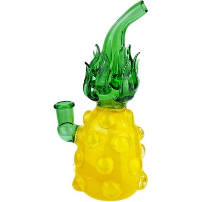 8" Sculpted Pineapple Rig - comparison