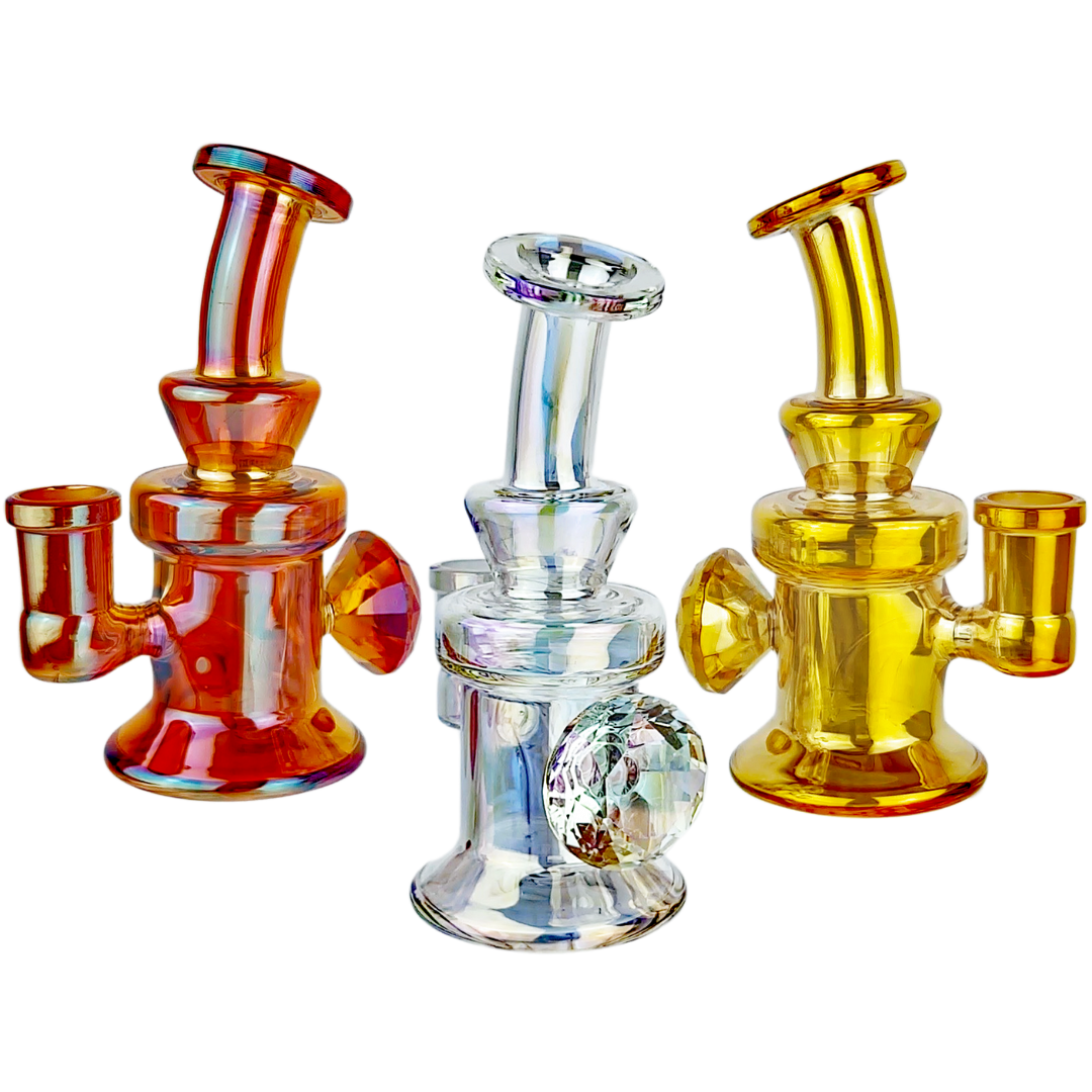 5″ IRIDESCENT FACET DIAMOND RIG