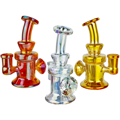 5″ IRIDESCENT FACET DIAMOND RIG