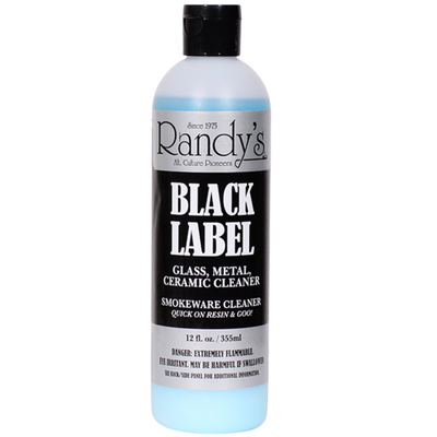 RANDY’S BLACK LABEL GLASS METAL AND CERAMIC CLEANER 12OZ 1PC