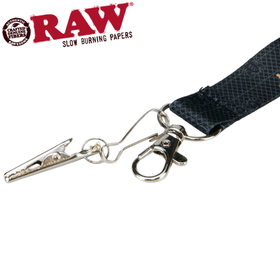 RAW Smokers Lanyard Black 1pc - photo 5