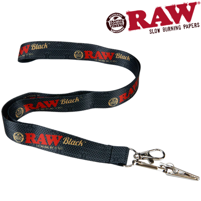 RAW Smokers Lanyard Black 1pc - photo 2