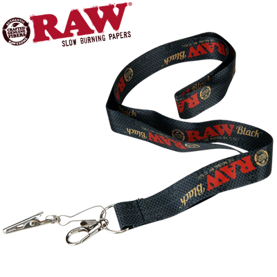 RAW Smokers Lanyard Black 1pc - photo 4