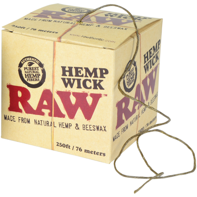 RAW 250FT Hempwick Ball European Edition 1PC