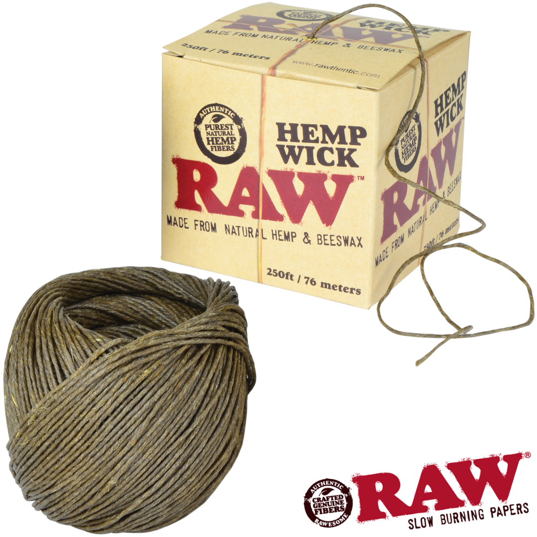 RAW 250FT HEMPWICK BALL EUROPEAN EDITION 1PC