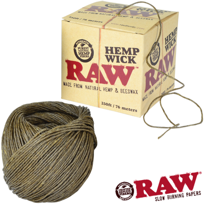 RAW 250FT HEMPWICK BALL EUROPEAN EDITION 1PC