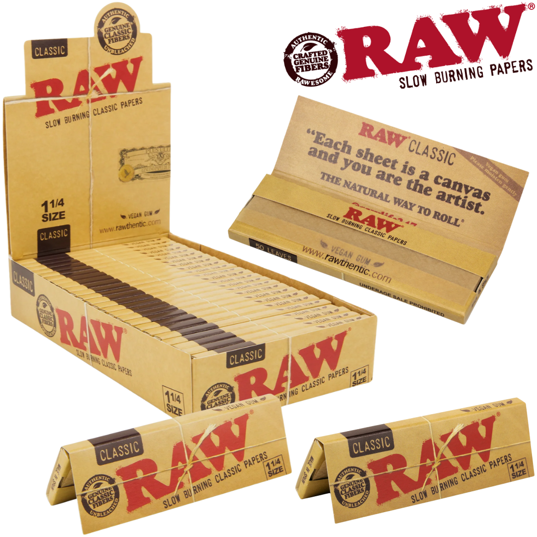 RAW CLASSIC 1 ¼ ROLLING PAPERS