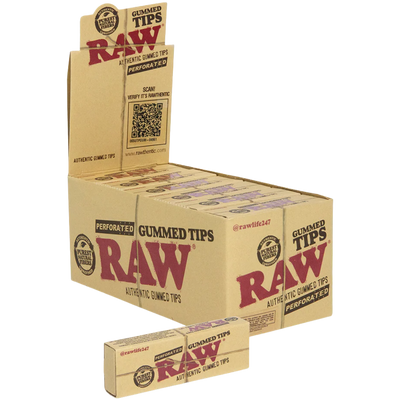 RAW Gummed Tips 33ct 24bx