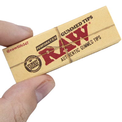 RAW Gummed Tips 33ct 24bx