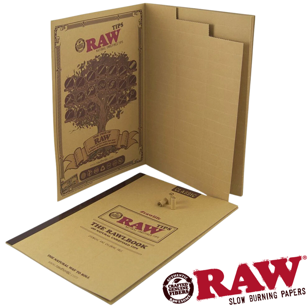 RAW TIPS THE RAWLBOOK 10 PAGES 480 TIPS TOTAL 1PC