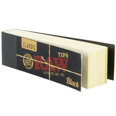 RAW Black Classic Tips - alternate angle