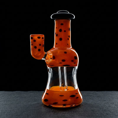 Editorial product photography on charcoal slate