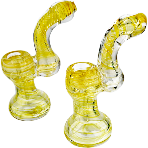 4″ SILVER FUME MINI BUBBLER