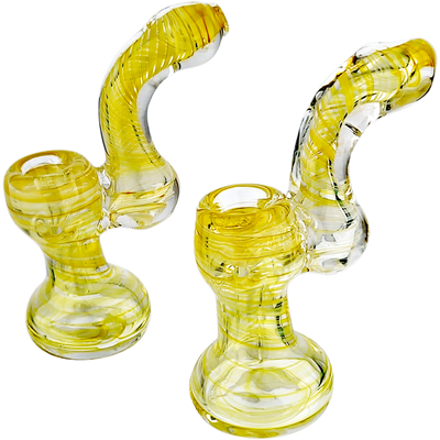 4″ SILVER FUME MINI BUBBLER