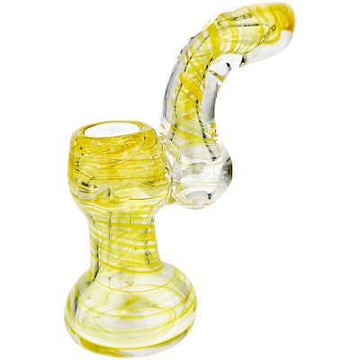 4″ SILVER FUME MINI BUBBLER