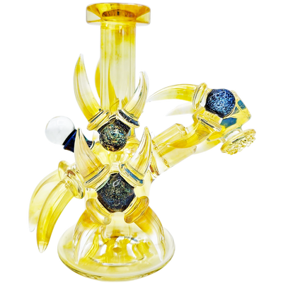 7″ COLOR FUME HORN WAFFLE RIG